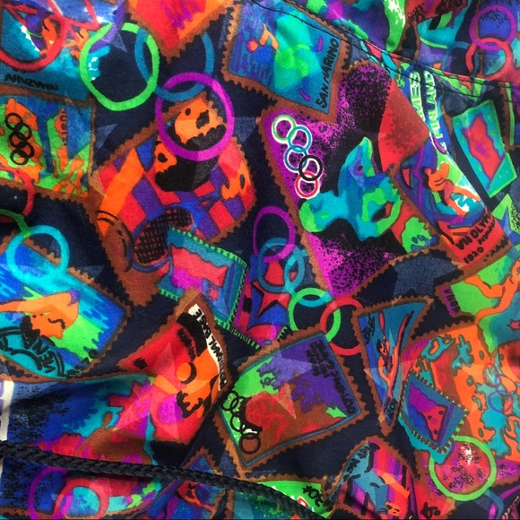 Speedo VTG 90’s Atlanta Olympic Games Collection Women’s Windbreaker Size Medium - Picture 8 of 12